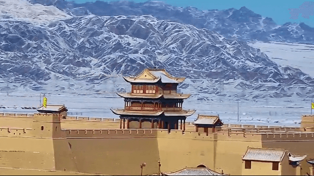 这个冬天，去嘉峪关赏雪吧！